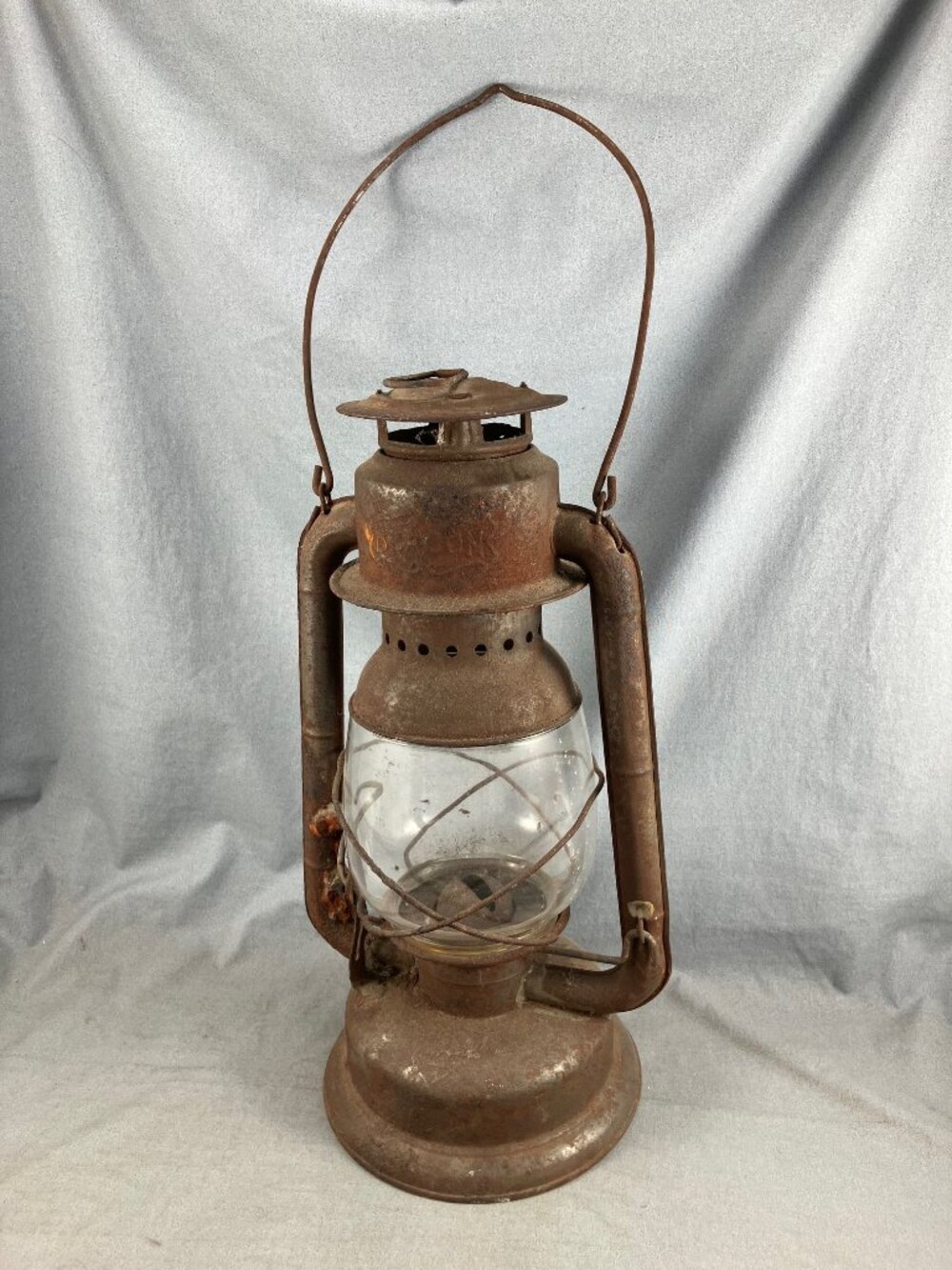 Vtg GSW Beacon Hanging Lantern 15" Windproof Made in Canada